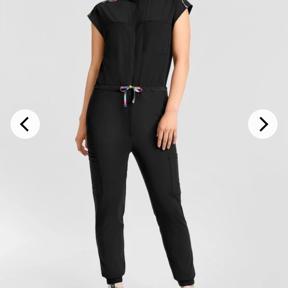 Infinity scrub jumpsuit